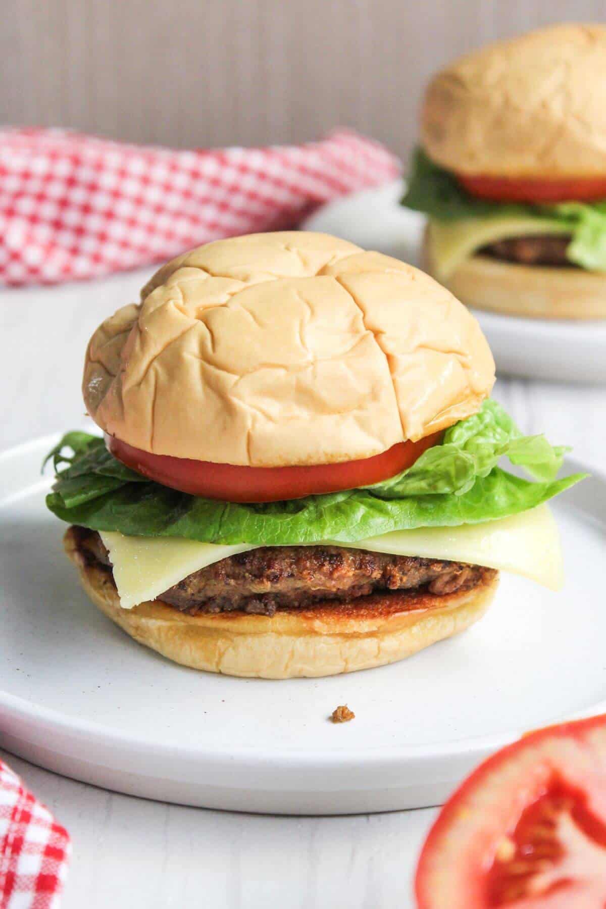 Ground Pork Burgers | Little Bit Recipes